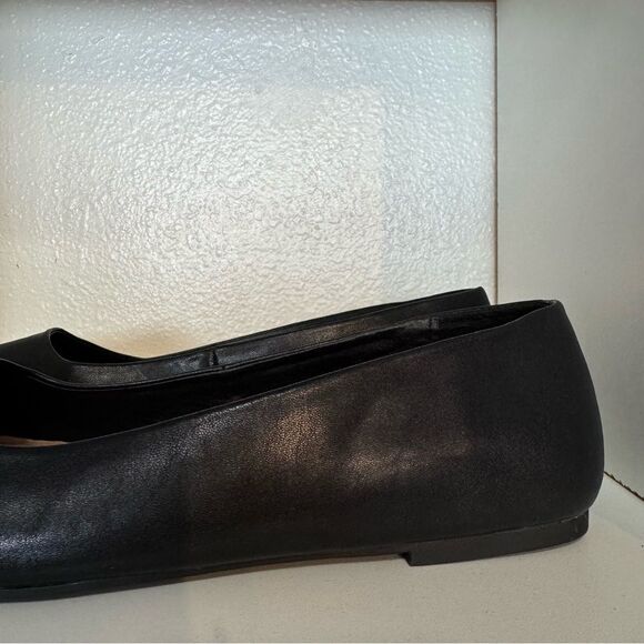 Torrid Womens Studded Pointed Toe Black Faux Leather Casual Embellished Flats - Picture 6 of 12